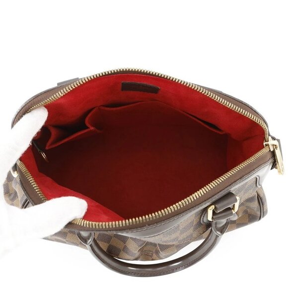 LOUIS VUITTON Trevi Size PM Damier Ebene Canvas Red N51997 - Picture 16 of 16